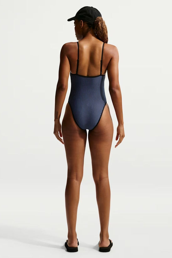 Nike Swim Maillot De Bain Square Neck One Piece Slate