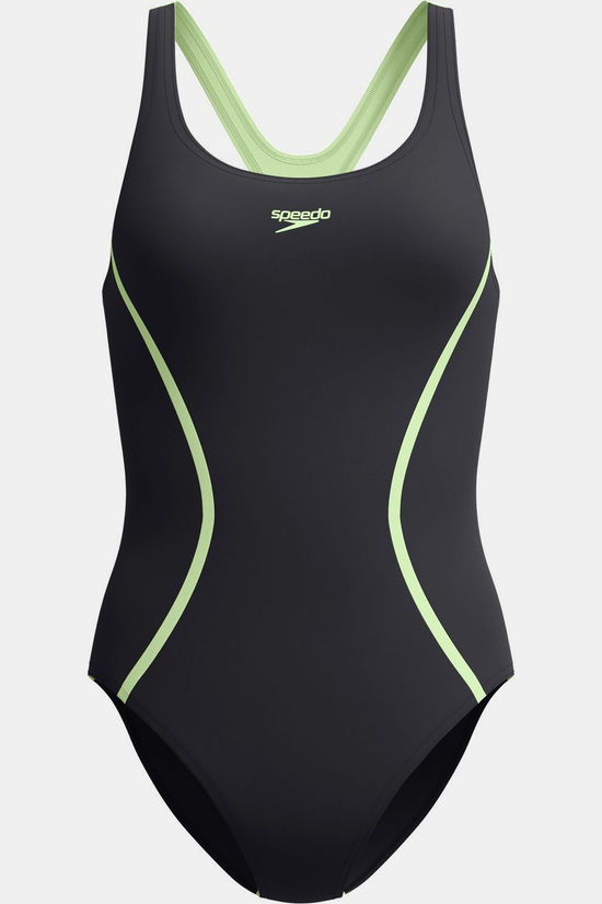 Speedo Badpak Solid Splice Medalist Blagrn