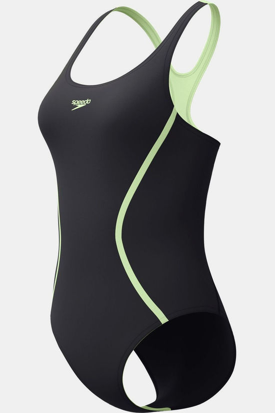 Speedo Badpak Solid Splice Medalist Blagrn