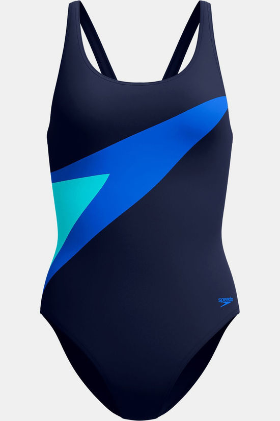 Speedo Badpak Hyperboom Butterfly Back 1P Nav/Blu