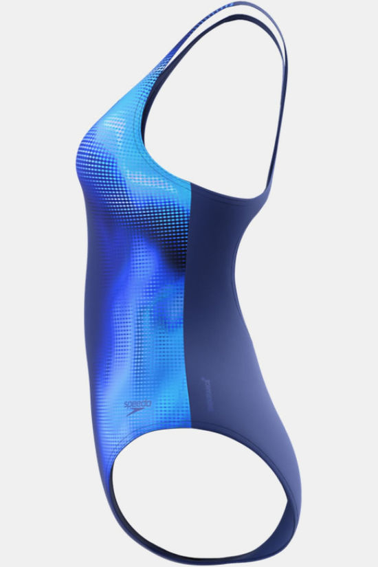 Speedo Badpak Print Medalist Navblu