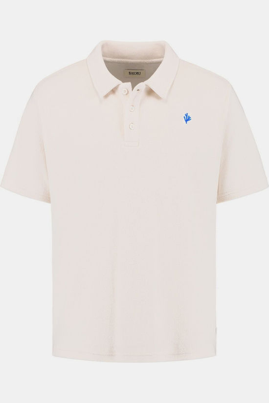 Shiwi T-Shirt Nico Toweling Polo Solid White