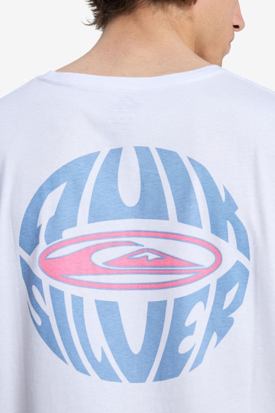 Quiksilver T-Shirt Ev Quikglobe Muscle White