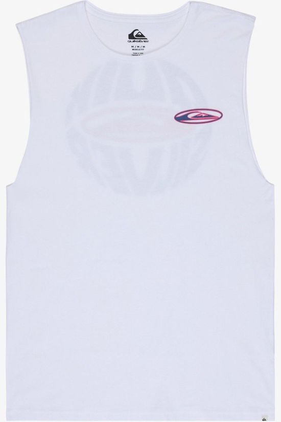 Quiksilver T-Shirt Ev Quikglobe Muscle White