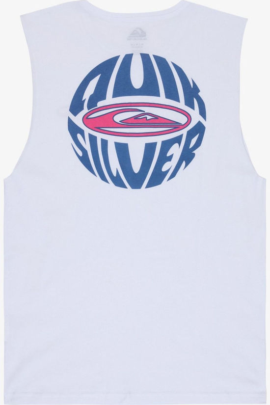 Quiksilver T-Shirt Ev Quikglobe Muscle White