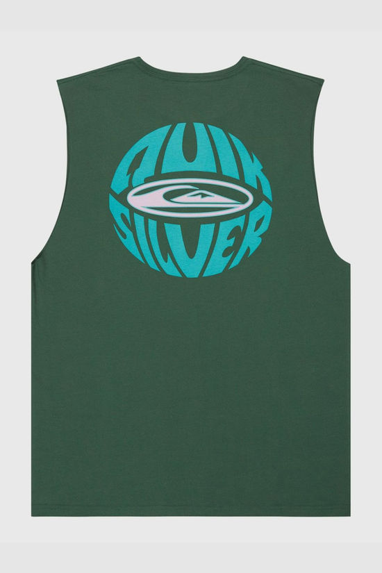 Quiksilver T-Shirt Ev Quikglobe Muscle Forest