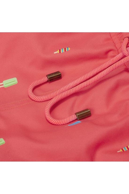 Narwal Zwemshort Popsicle WARM RED