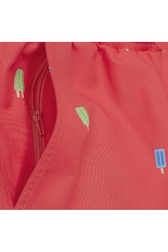 Narwal Zwemshort Popsicle WARM RED