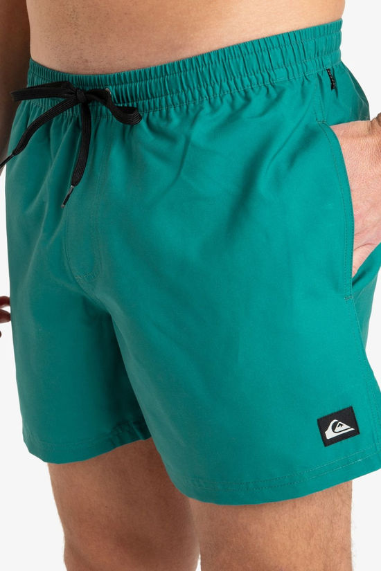 Quiksilver Zwemshort Everyday Solid Volley 15In Teal Green