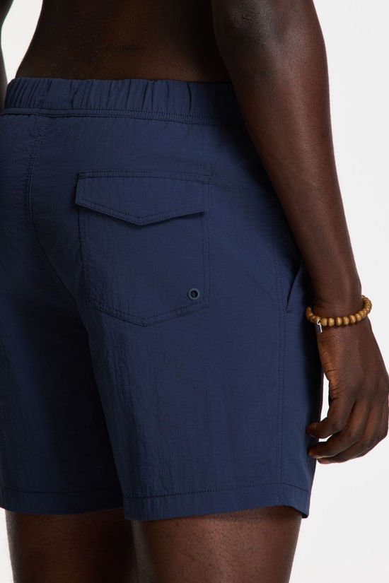 Shiwi Short De Bain Nick Quick Dry 6 Inch Solid Blue Dark Navy
