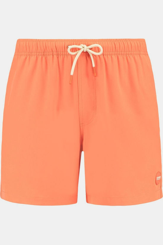 Shiwi Zwemshort Scott Stretch 6 Inch Solid Orange Coral