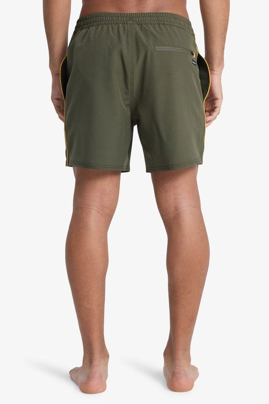 Quiksilver Zwemshort Stretch Piped Volley 16 Grape Leaf