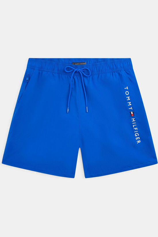 Tommy Hilfiger Zwemshort Medium Drawstring Zip Pocket Regal Blue