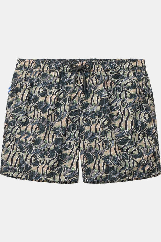Shiwi Zwemshort Men Nate Quick Dry 5 Inch Angle Fish Beige Angle Fish