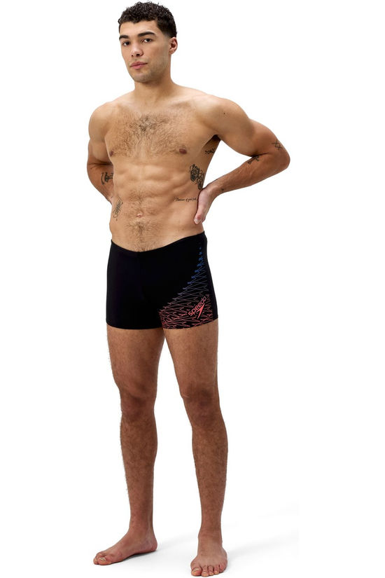 Speedo Eco Medley Logo Aqsh Bla/Ora