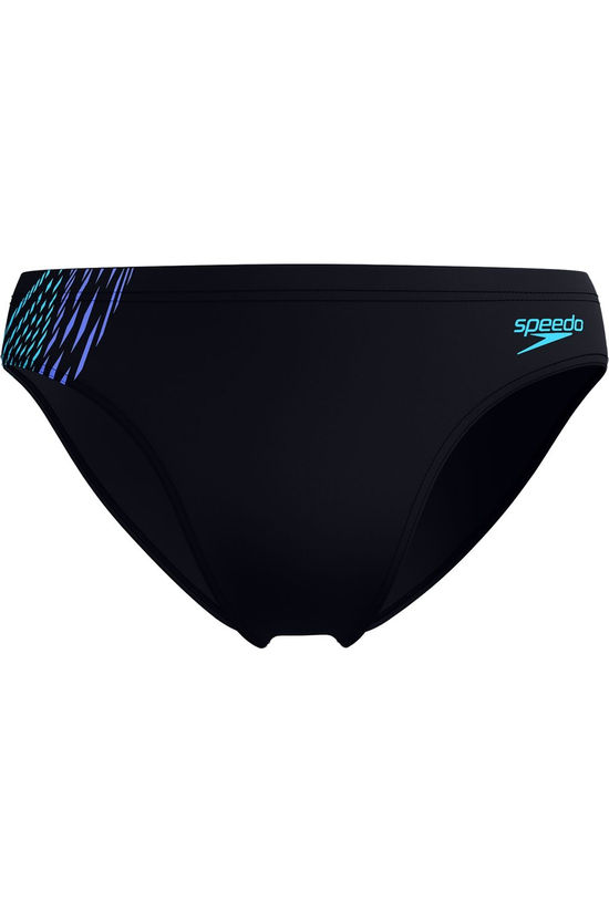 Speedo Short De Bain Eco+ 7Cm Tech Panel Brief Black / Cobalt Pop