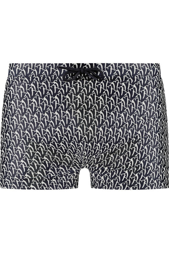 Shiwi Short De Bain Sven Wavy Coral Black Wavy Coral