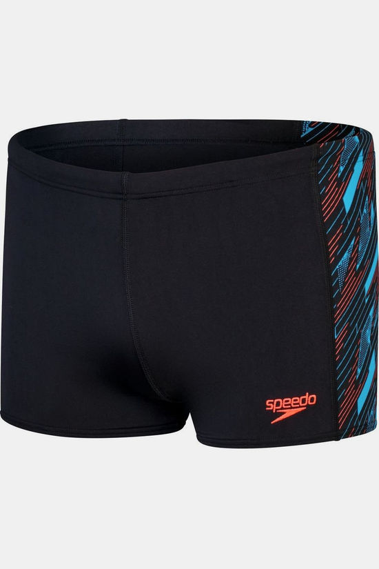 Speedo Zwemshort Eco+H-Boom Panel Aquash Black/ Blue