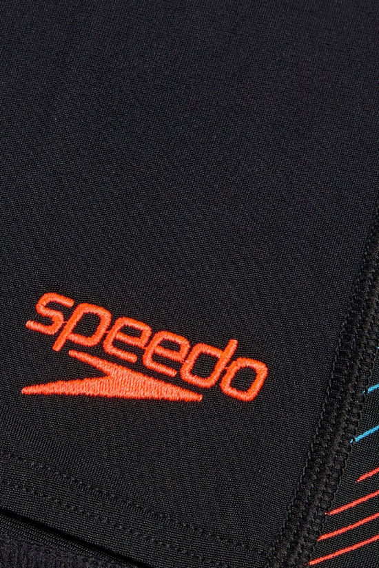 Speedo Zwemshort Eco+H-Boom Panel Aquash Black/ Blue