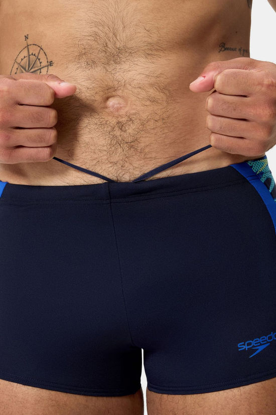 Speedo Short De Bain Hyperboom Splice Aqsh Navblu