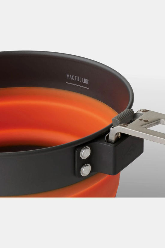 Sea To Summit Kookgerei Frontier Ul Collapsible Pot - 1L Puffin'S Bill Orange