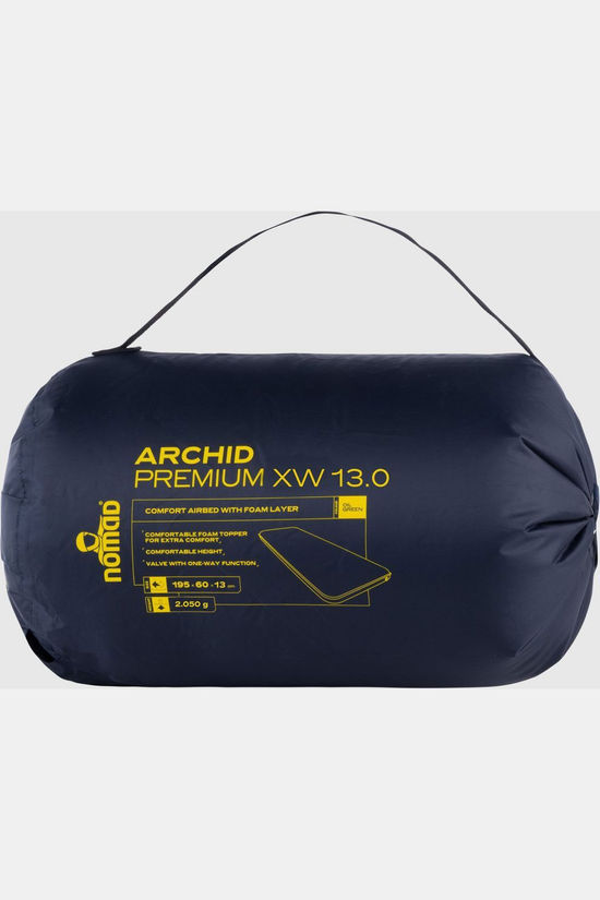 Nomad Matelas Pneumatique Archid Premium Xw 13.0 Oil Green