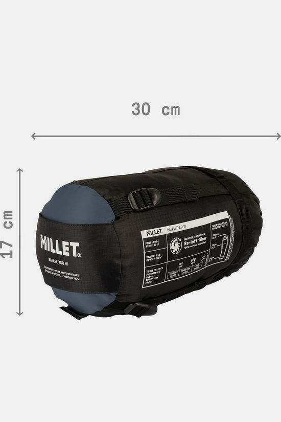 Millet Slaapzak Baikal 750 W dark blue/light red