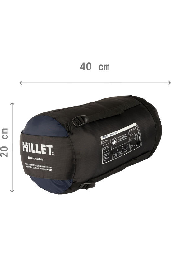 Millet Sac De Couchage Baikal 1100 W dark blue/light red