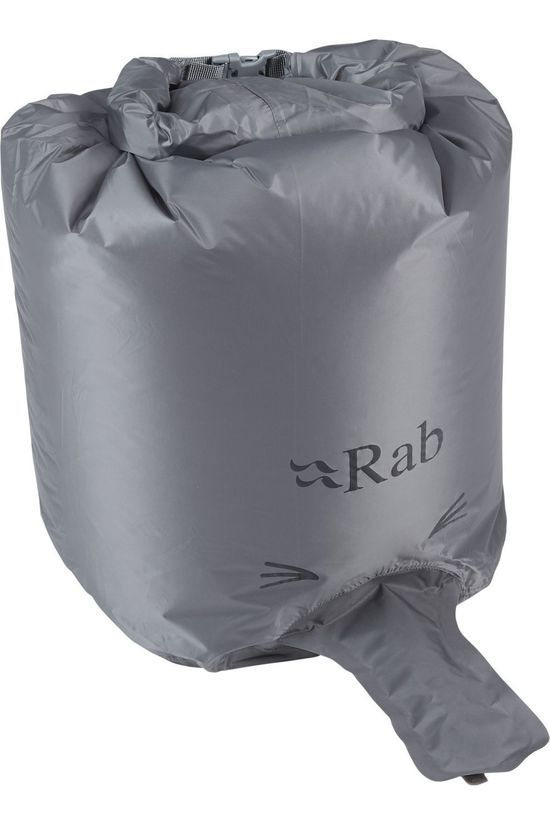 Rab Slaapmat Stratosphere 4 Reg Dark Grey/Dark Grey