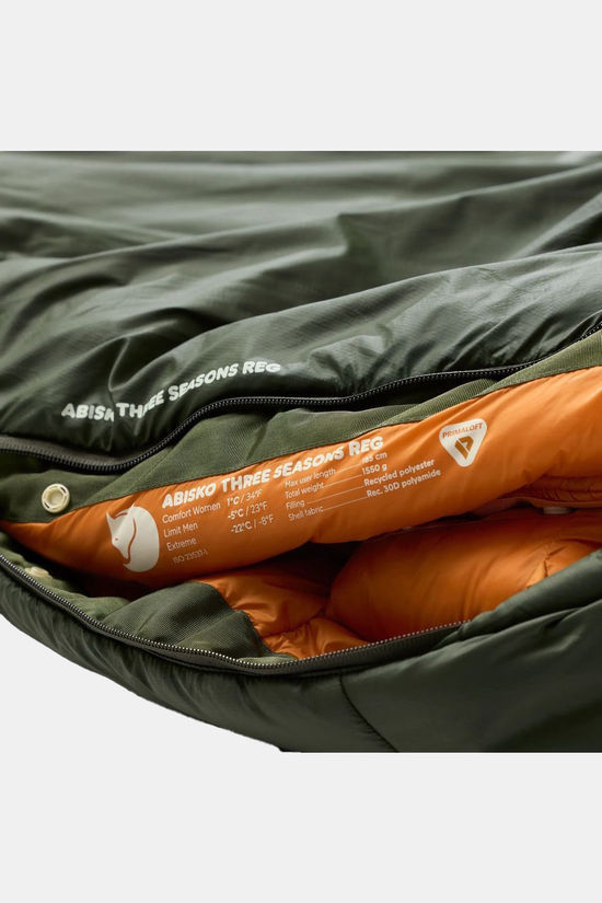 Fjällräven Sac De Couchage Abisko Three Seasons Xl Long Olive