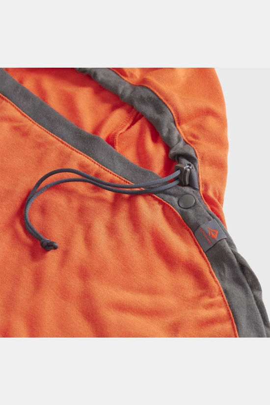 Sea To Summit Lakenzak Reactor Extreme Sleepingbag Liner Mummy W/Drawcord Standard Spicy Orange