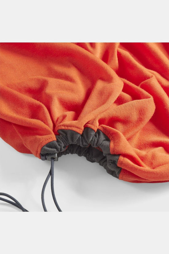 Sea To Summit Lakenzak Reactor Extreme Sleepingbag Liner Mummy W/Drawcord Standard Spicy Orange