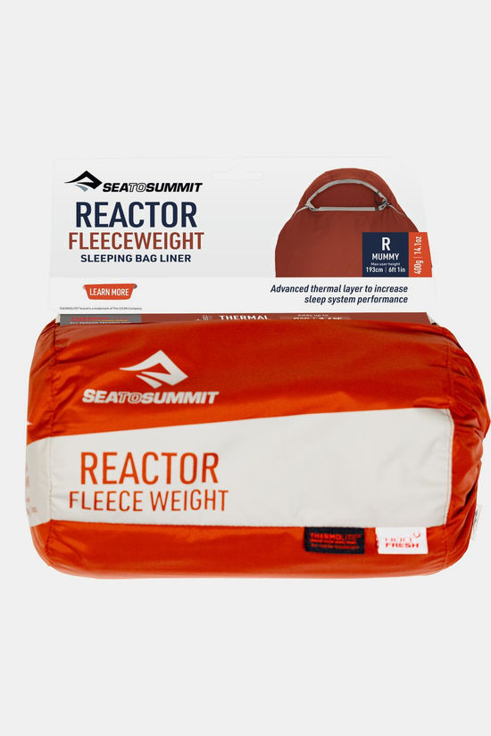 Sea To Summit Drap Reactor Fleeceweight Liner - Regular Picante