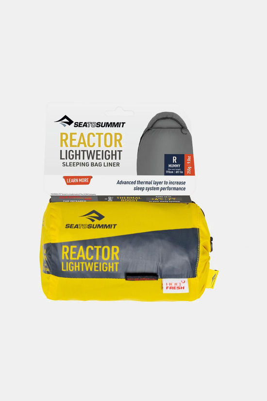 Sea To Summit Accessoire Reactor Lightweight Liner - Regular Pewter