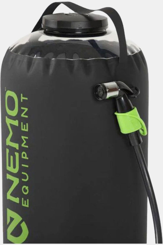 Nemo Douche Helio Lx Pressure Shower Black/Apple Green