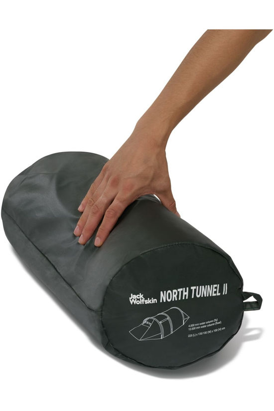Jack Wolfskin Tente North Tunnel II Island Moss
