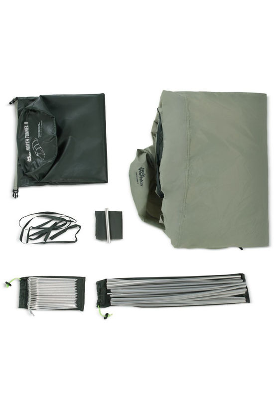 Jack Wolfskin Tente North Tunnel II Island Moss