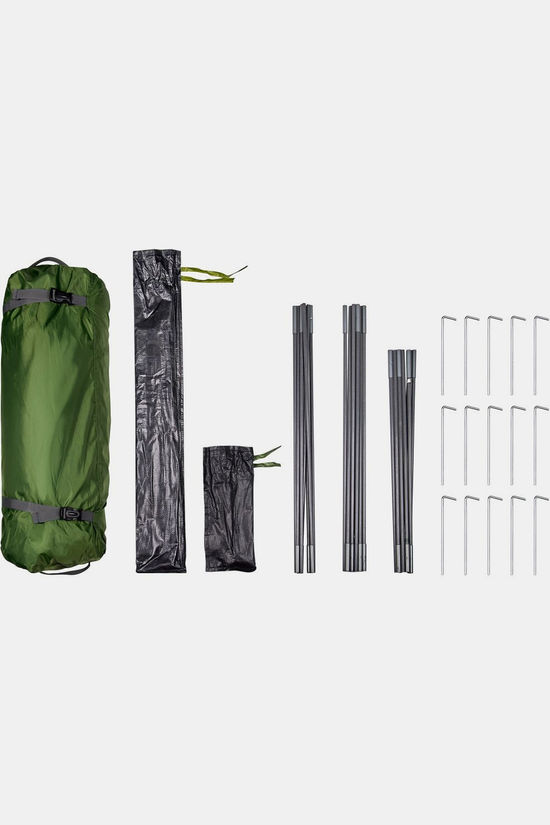 Ayacucho Tent Kanha 3 Pesto/Kombu Green/Flame Scarlet