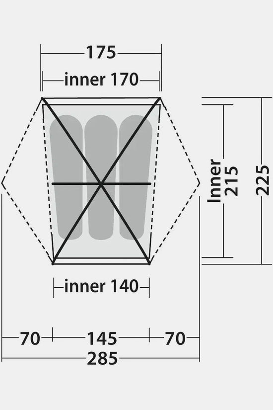 Robens Tent Seeker 3 LW light green