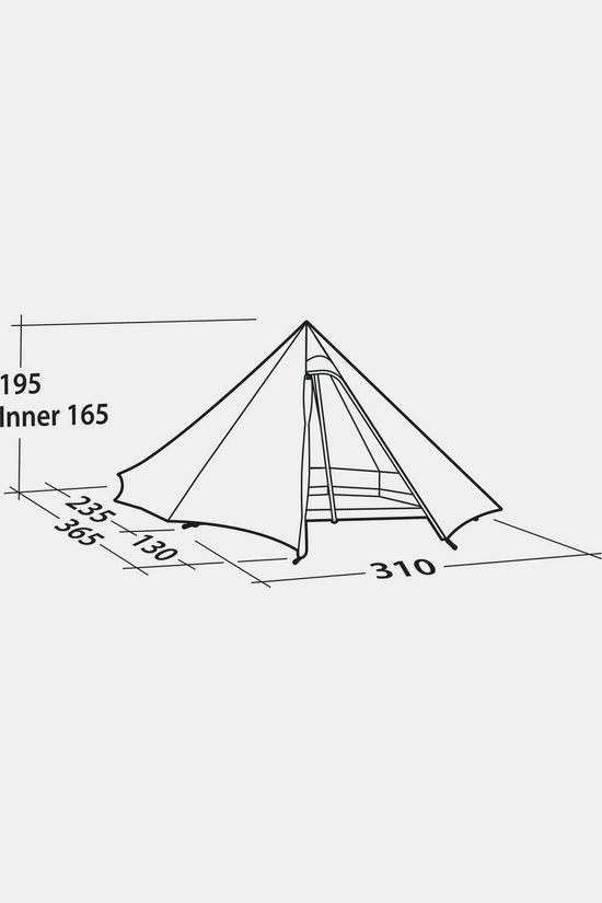 Robens Tent Venturer 4 LW light green