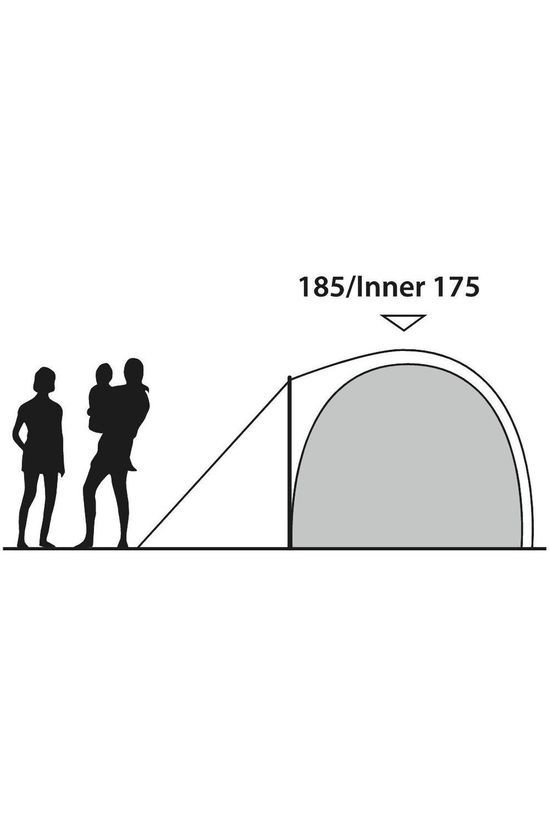 Outwell Tent Cloud 5 Dark Blue/White