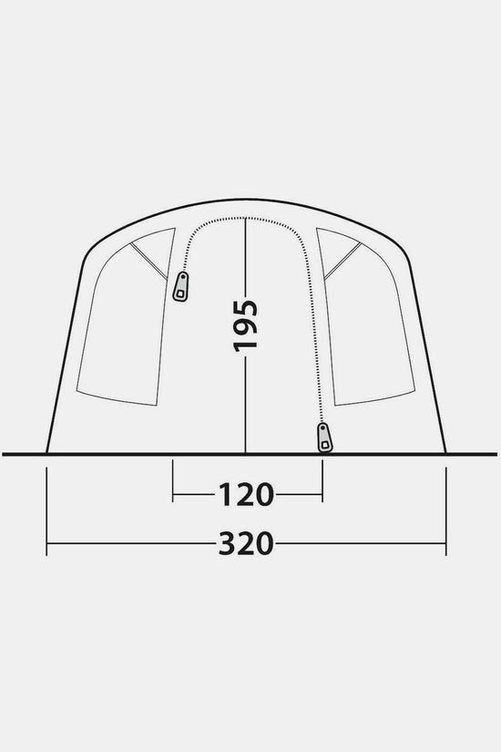 Outwell Tent Monterey 5 Air Blue