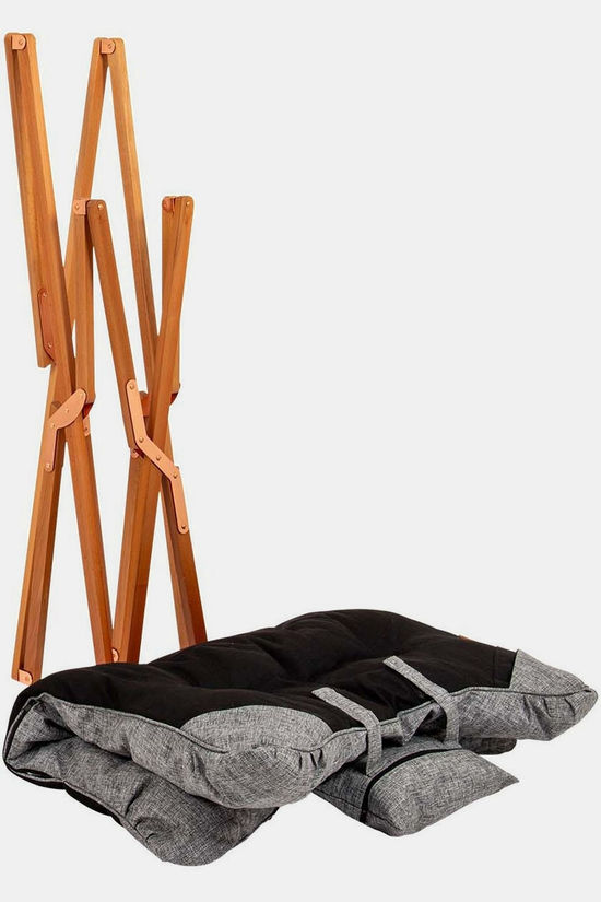 Bo-Camp Chaise De Camping Uo Relaxstoel Bloomsbury Comfort Grijs