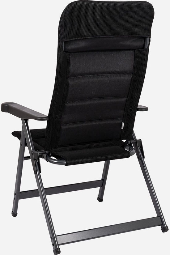Crespo Chaise De Camping Cr Stoel Ap/235-Ad-80 Zwart