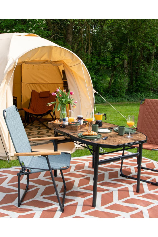 Bo-Camp Campingtafel Ind Tafel Woodbine 100X70Cm Bruin