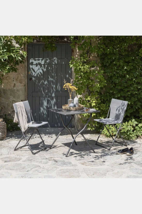 Lafuma Mobilier Campingtafel Balcony II Metal 70X70 Titane