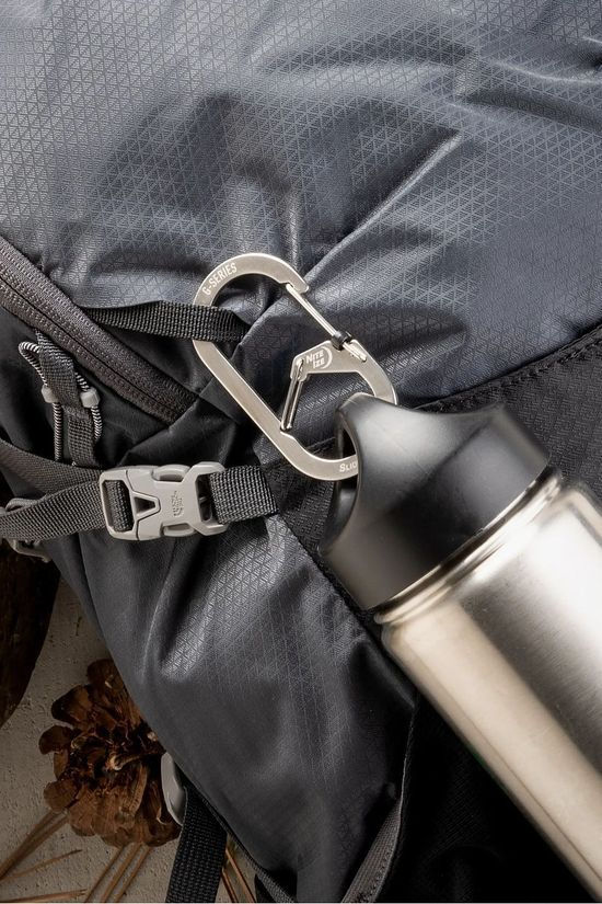 Nite Ize Karabiner G-Series Slidelock #4 Dual Chamber silver