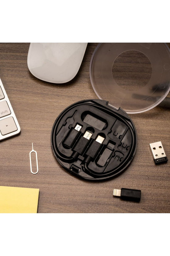 Kikkerland Gadget Travel Buddy Zwart