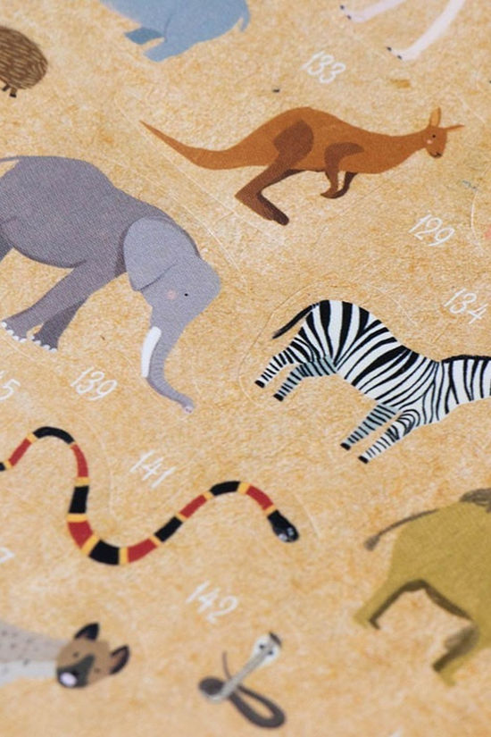 Londji Jouets Animal World Poster & Stickers No colour