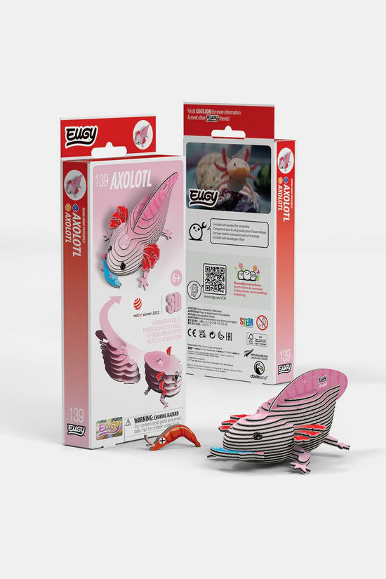 Eugy Speelgoed 3D Model Axolotl No colour
